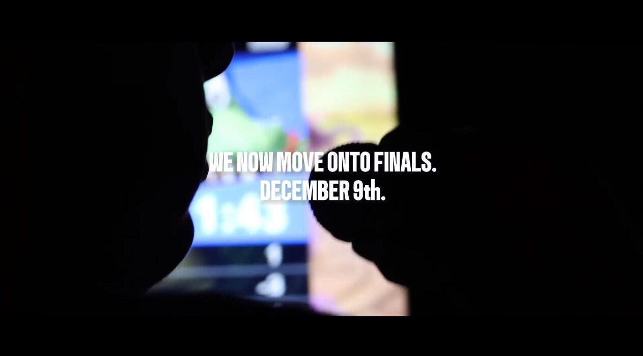 A shot from a high school esports promotional video filmed and edited by Christopher Morant